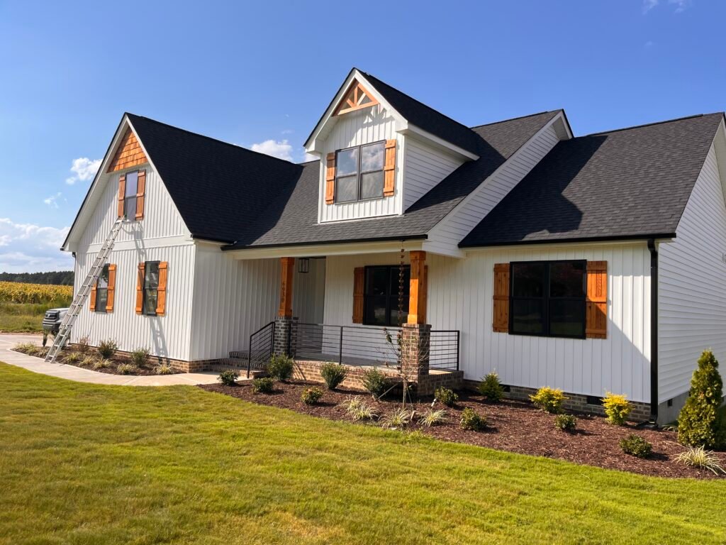 Bright Raleigh-area home serviced by Great Panes